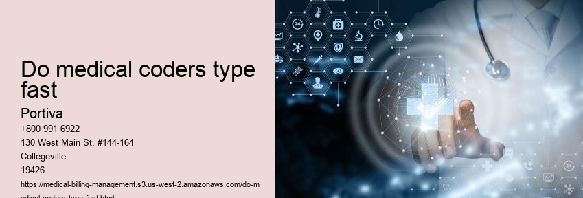 Do medical coders type fast