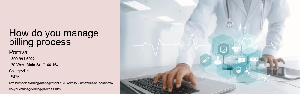 How do you manage billing process
