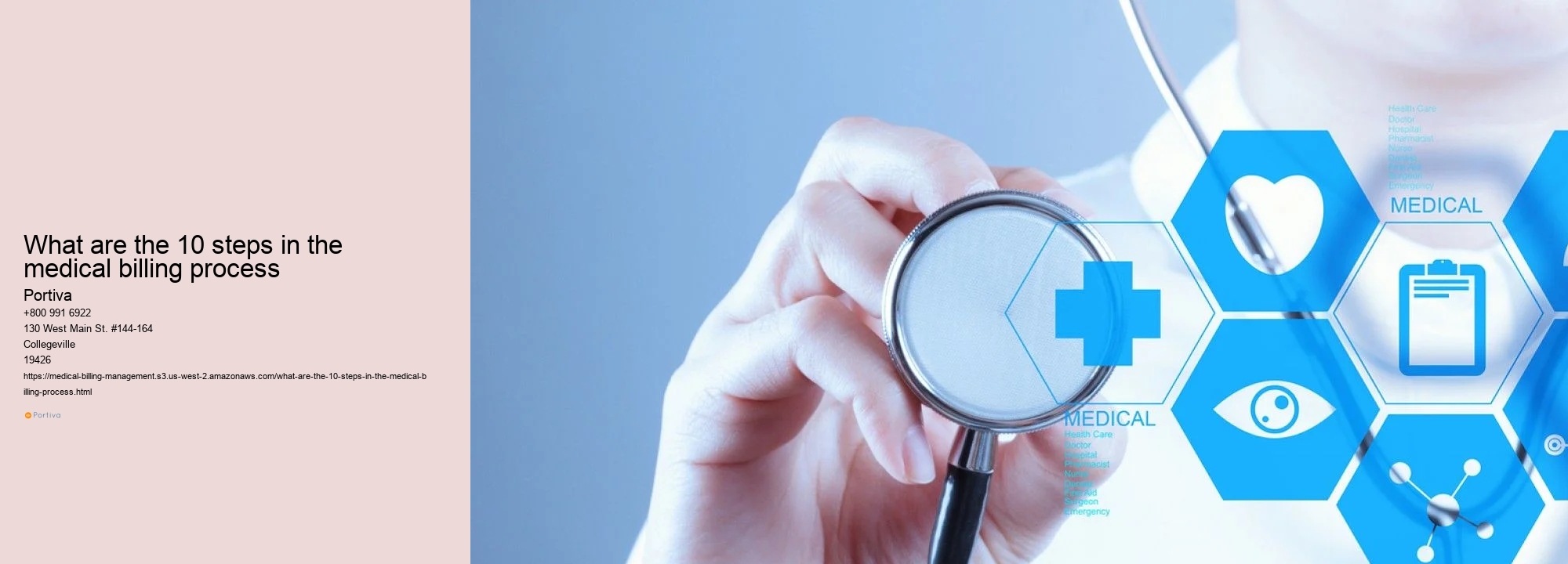 what are the 10 steps in the medical billing process